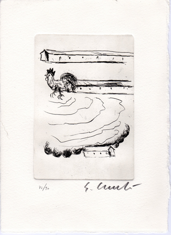 Fiumi di Ali, a etching, aquatint. by  